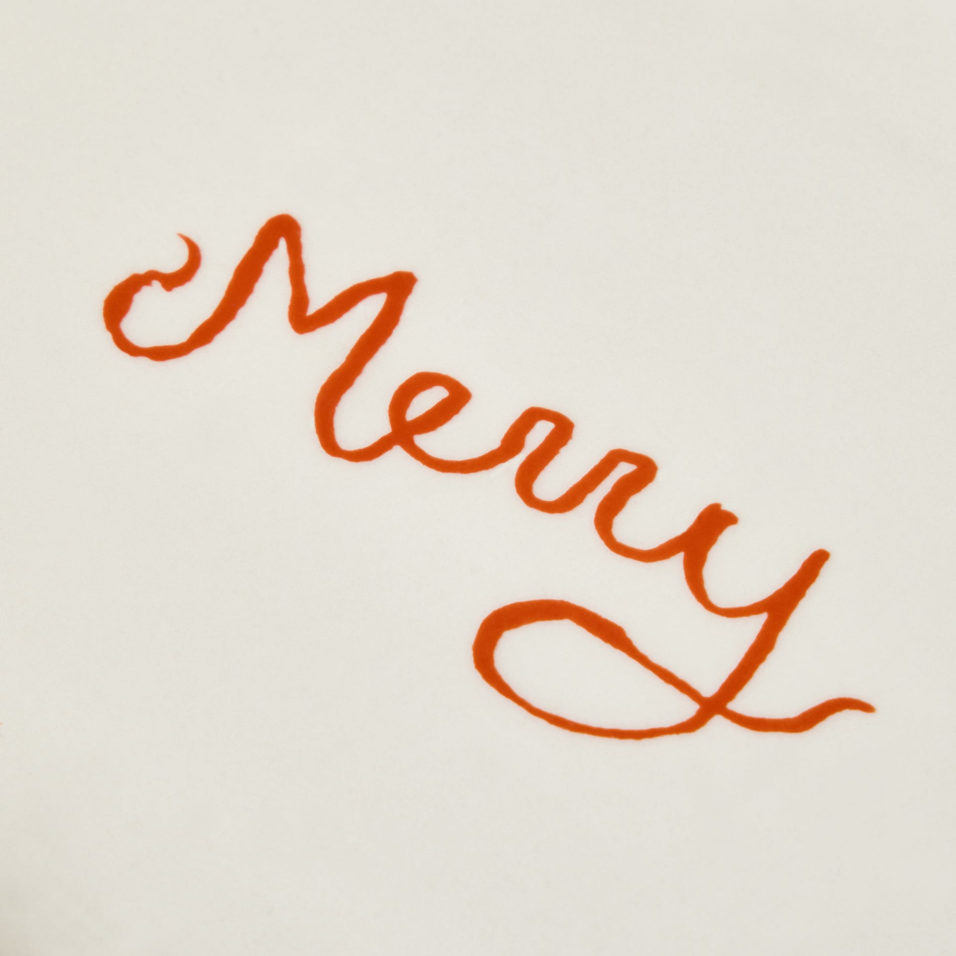 Scalloped Merry Platter