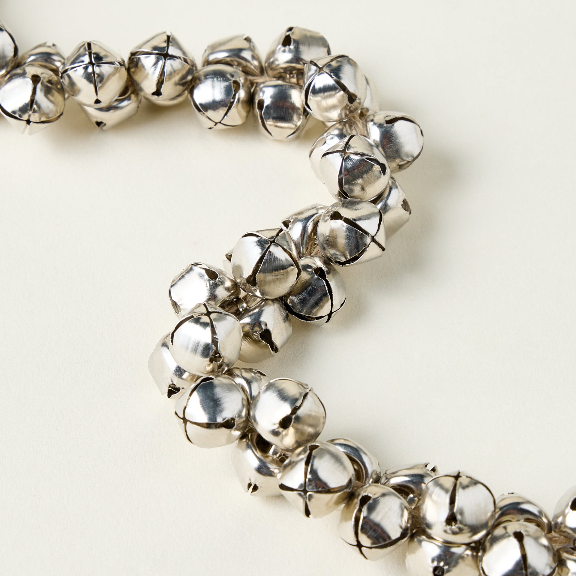 Silver Jingle Bell Garland