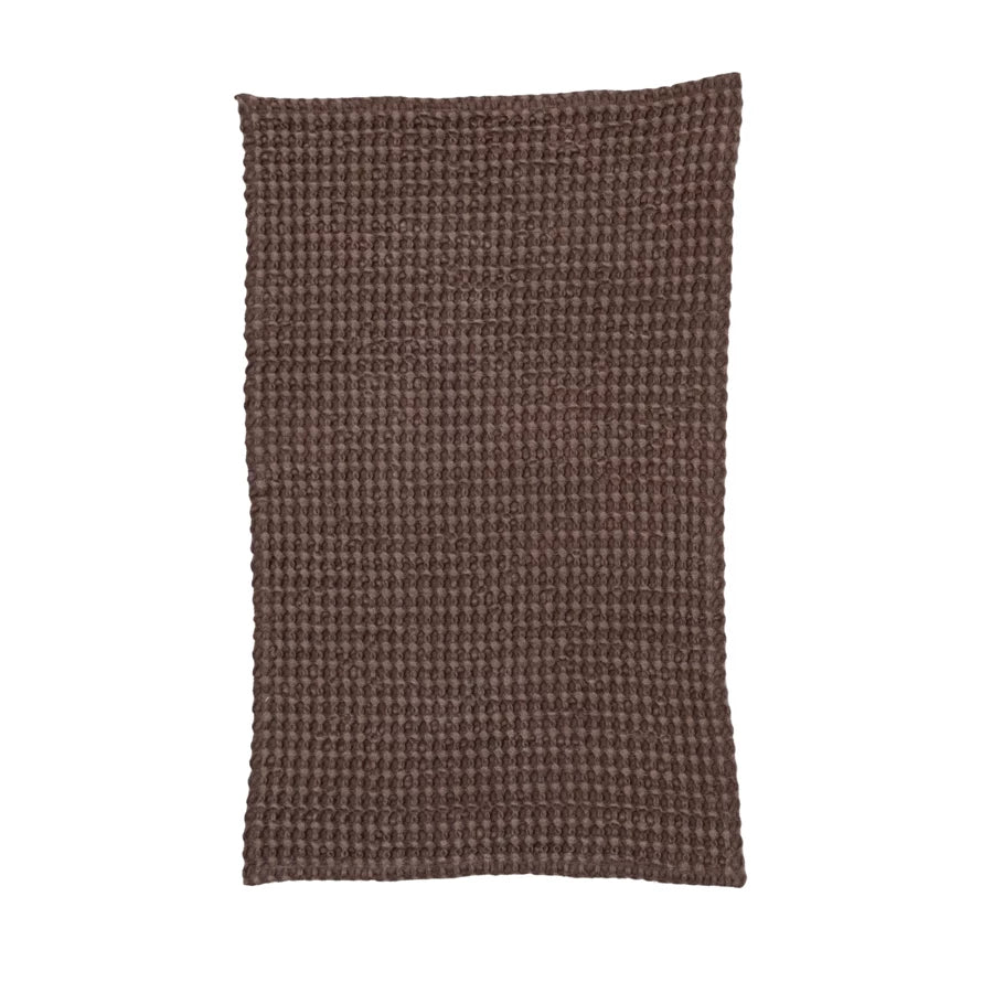 Eggplant Waffle Tea Towel