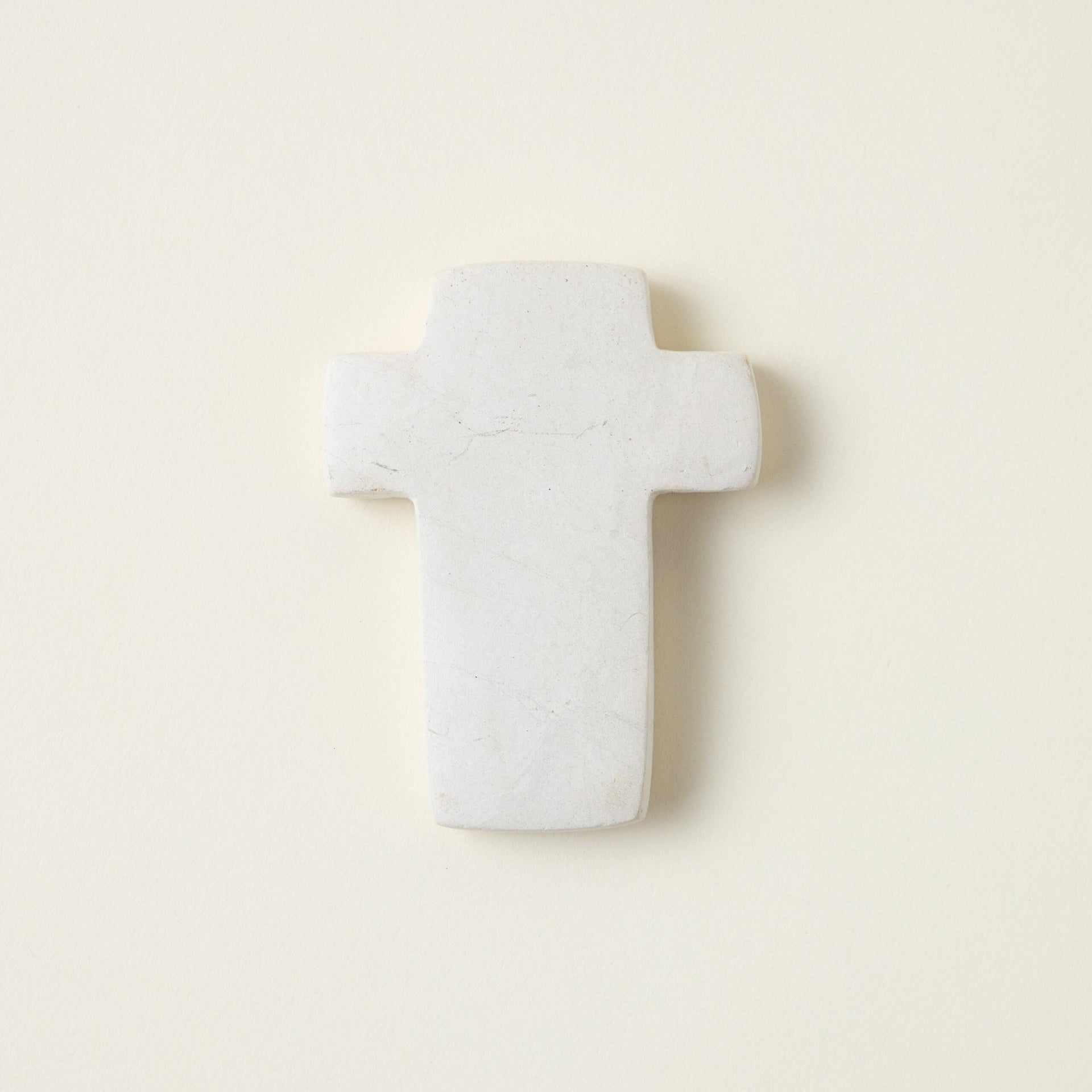 Hand-Carved Stone Cross