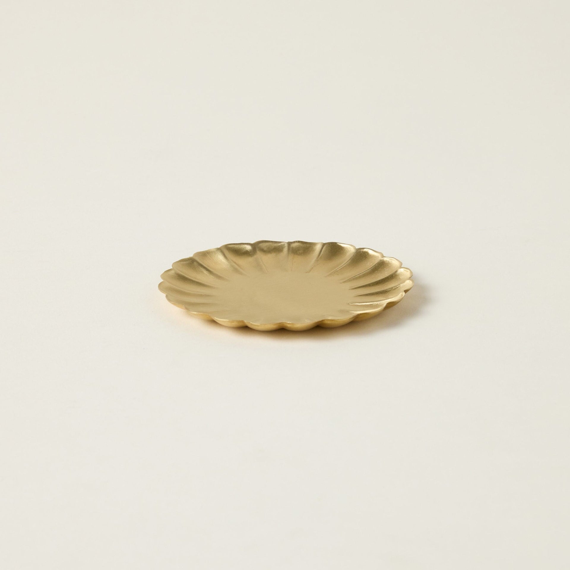 Brass Petal Tray