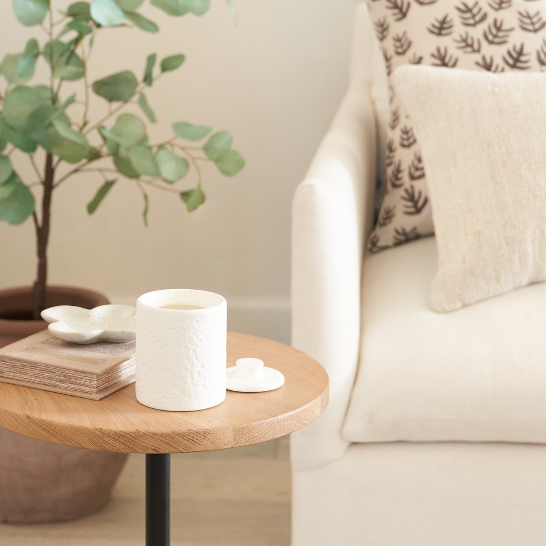 Stoneware Clover Dish