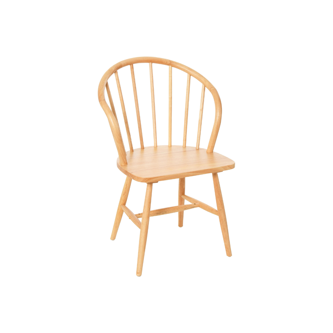 Curved Wood Dining Chair (Floor Sample)