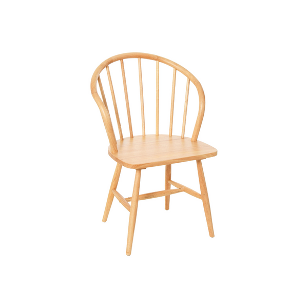 Curved Wood Dining Chair (Floor Sample)