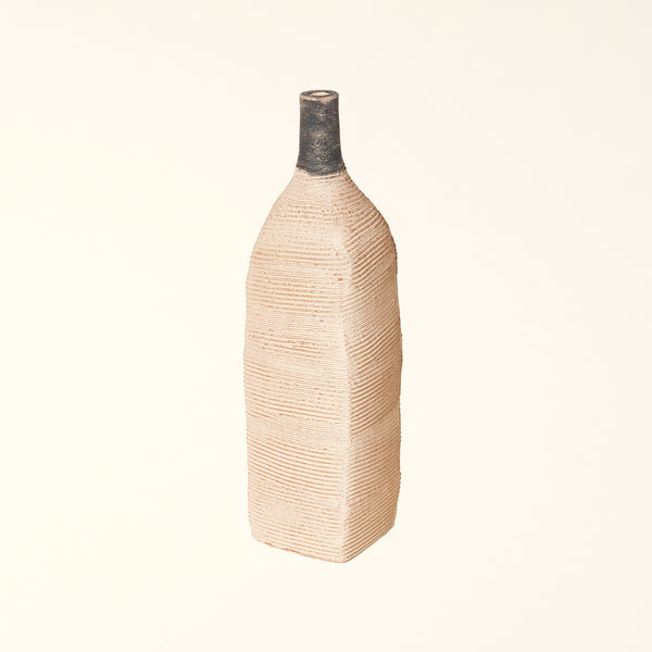 Clay Bottle Vase
