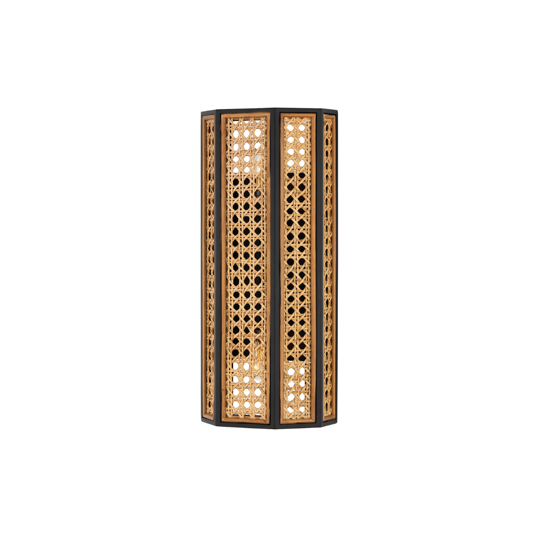 Georgia Rattan Sconce