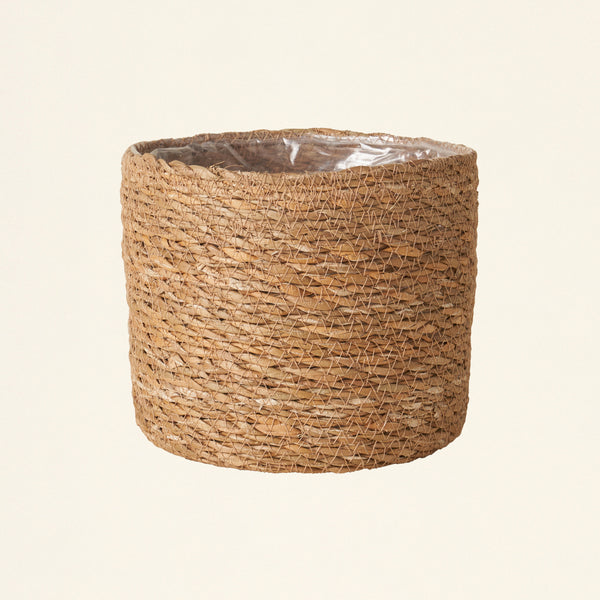 Hand-Woven Baskets with Lining