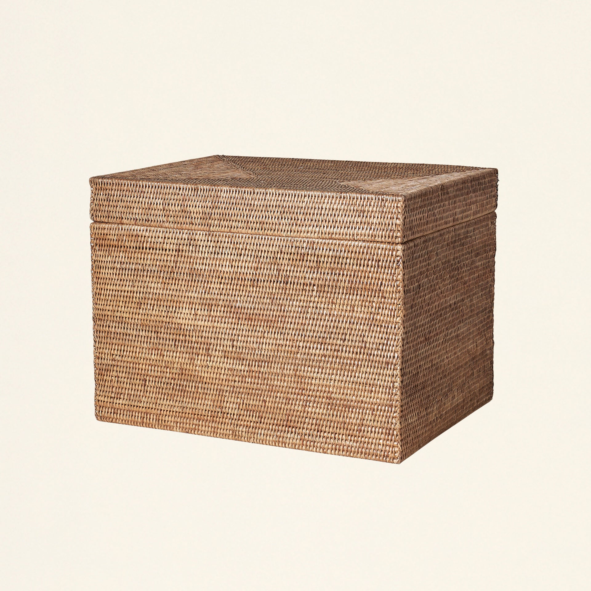 Hinged Rattan Trunk/Chest