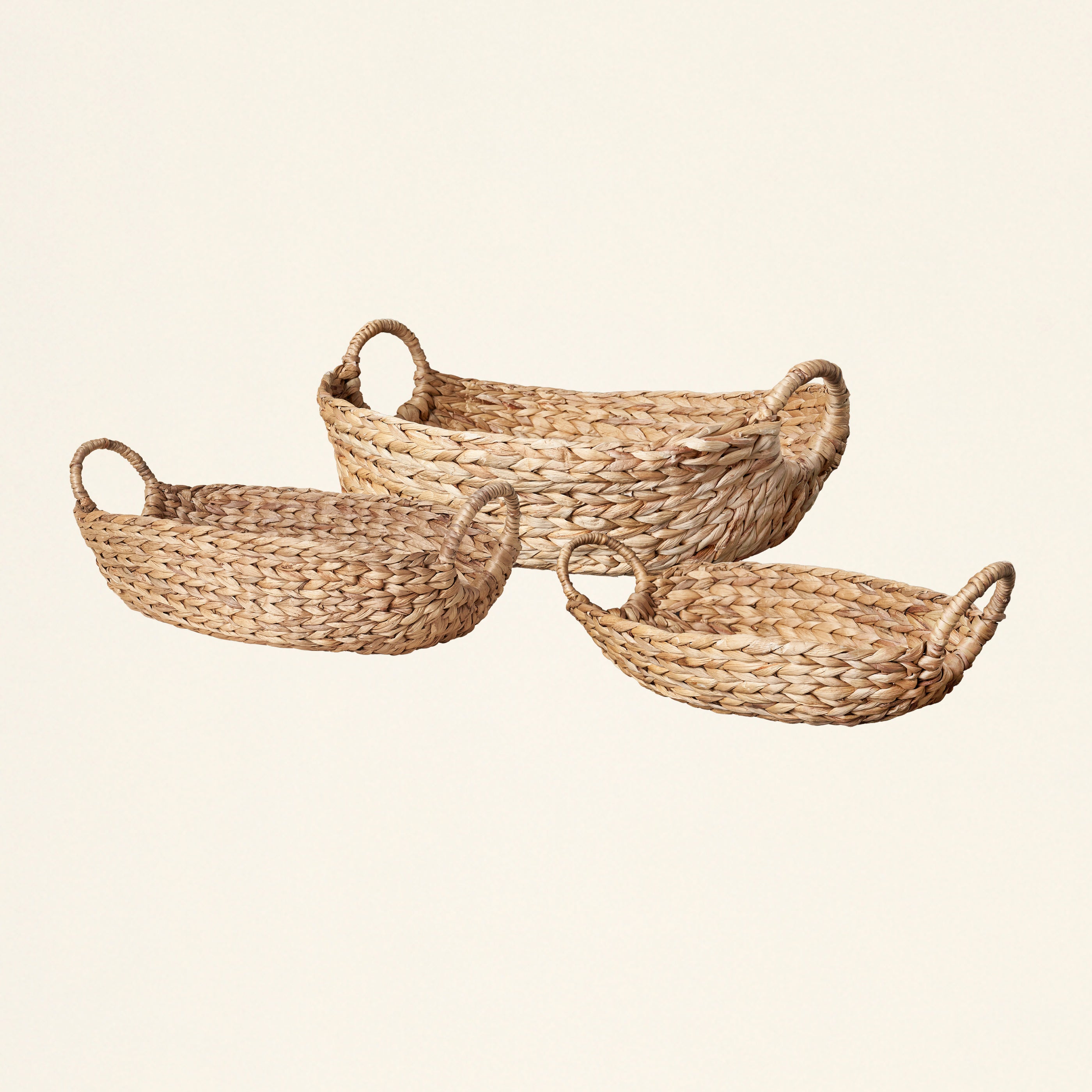 Hyacinth Hand-Woven Basket