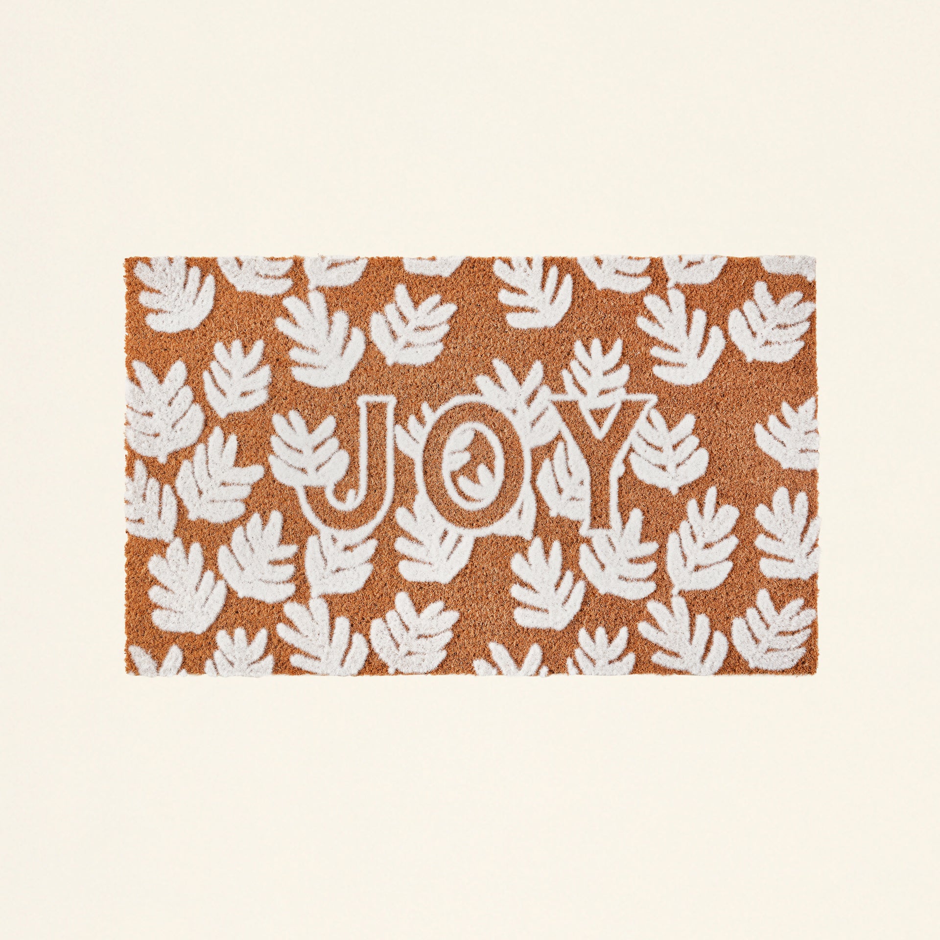 Joy Flocked Doormat