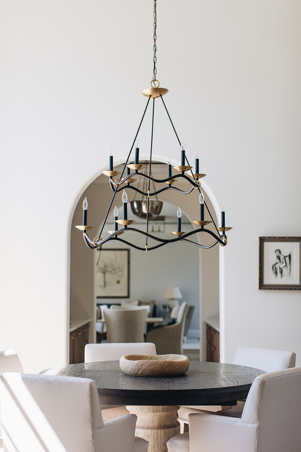 Choros Two-Tier Chandelier