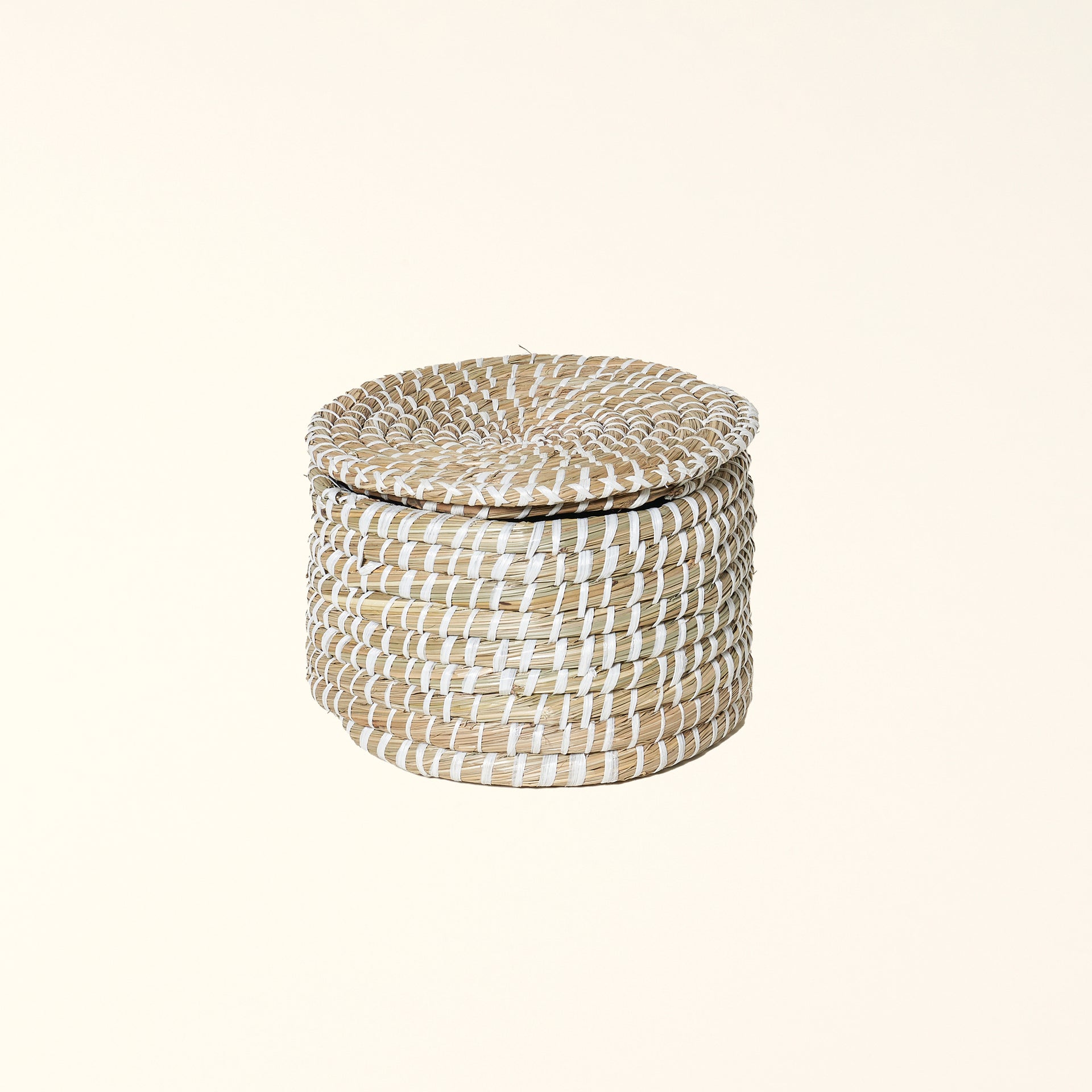 Lidded Seagrass Baskets