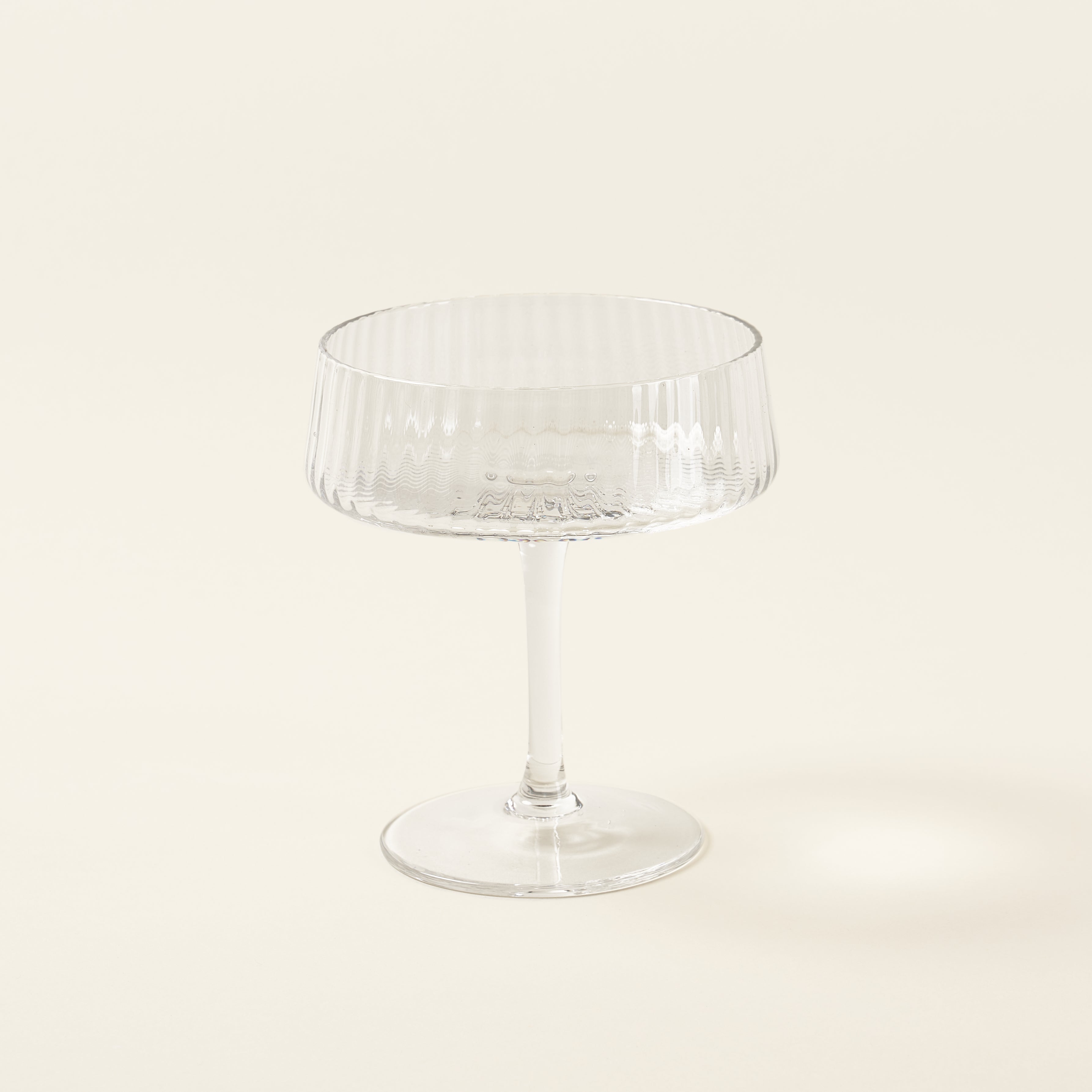 Linea Textured Coupe Glass