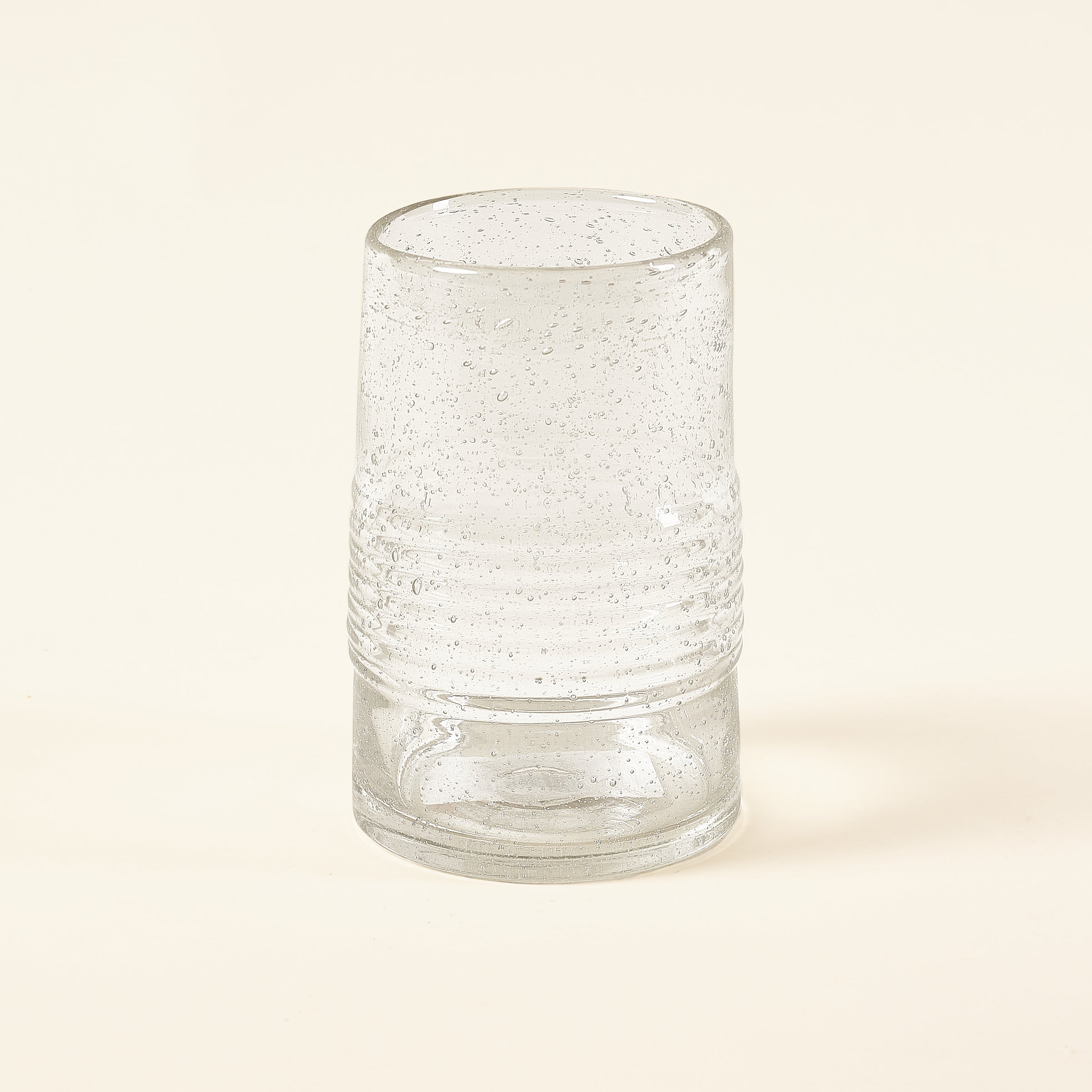 Bubble Glass Clear Tumbler