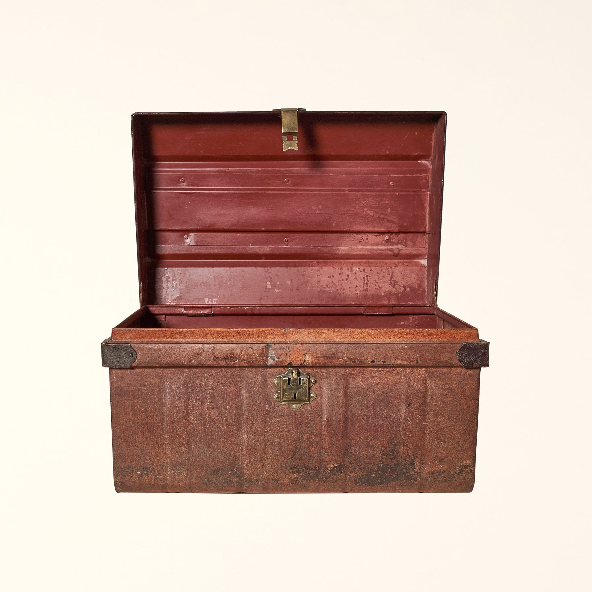 Vintage Metal Trunk