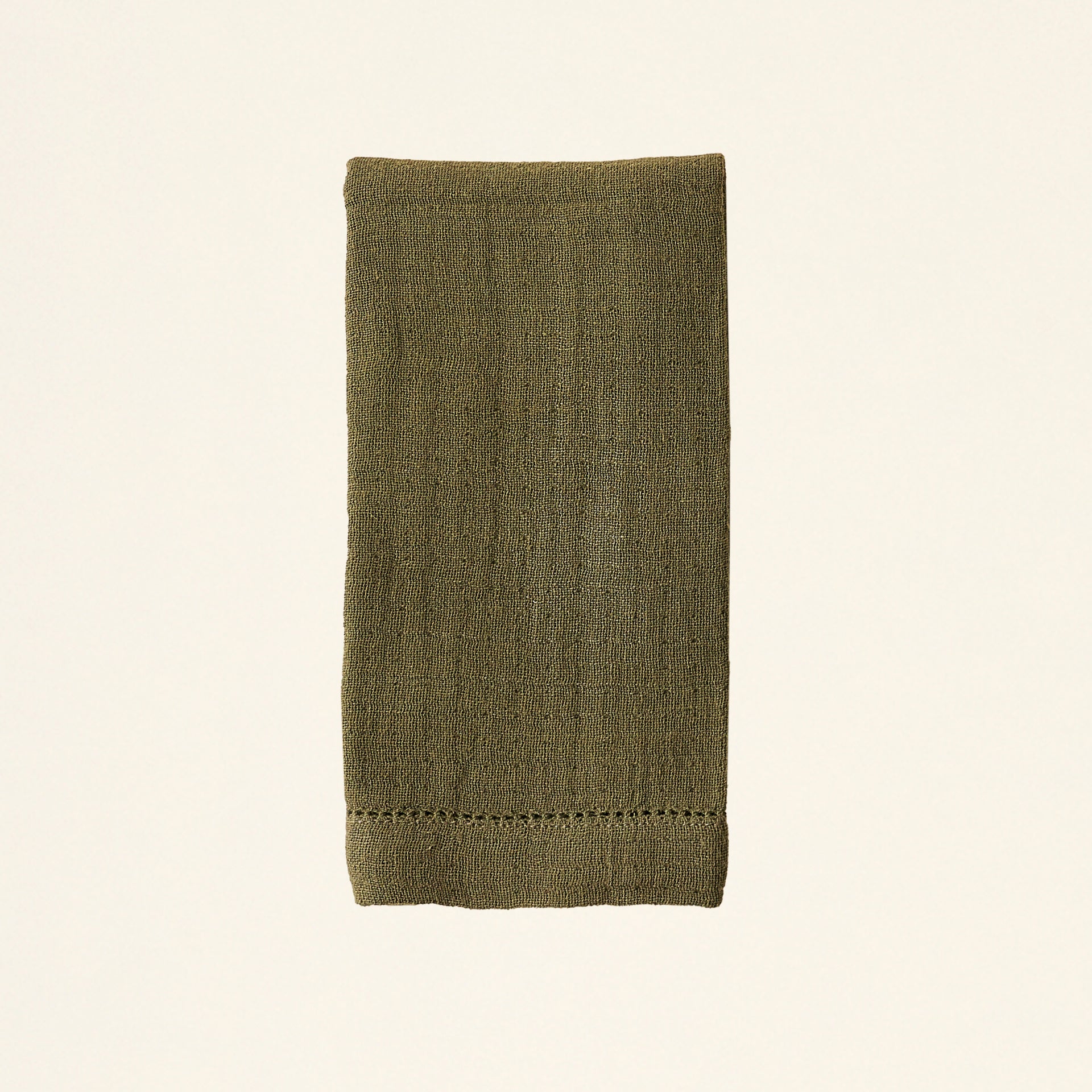 Olive Green Napkins - Set of 4