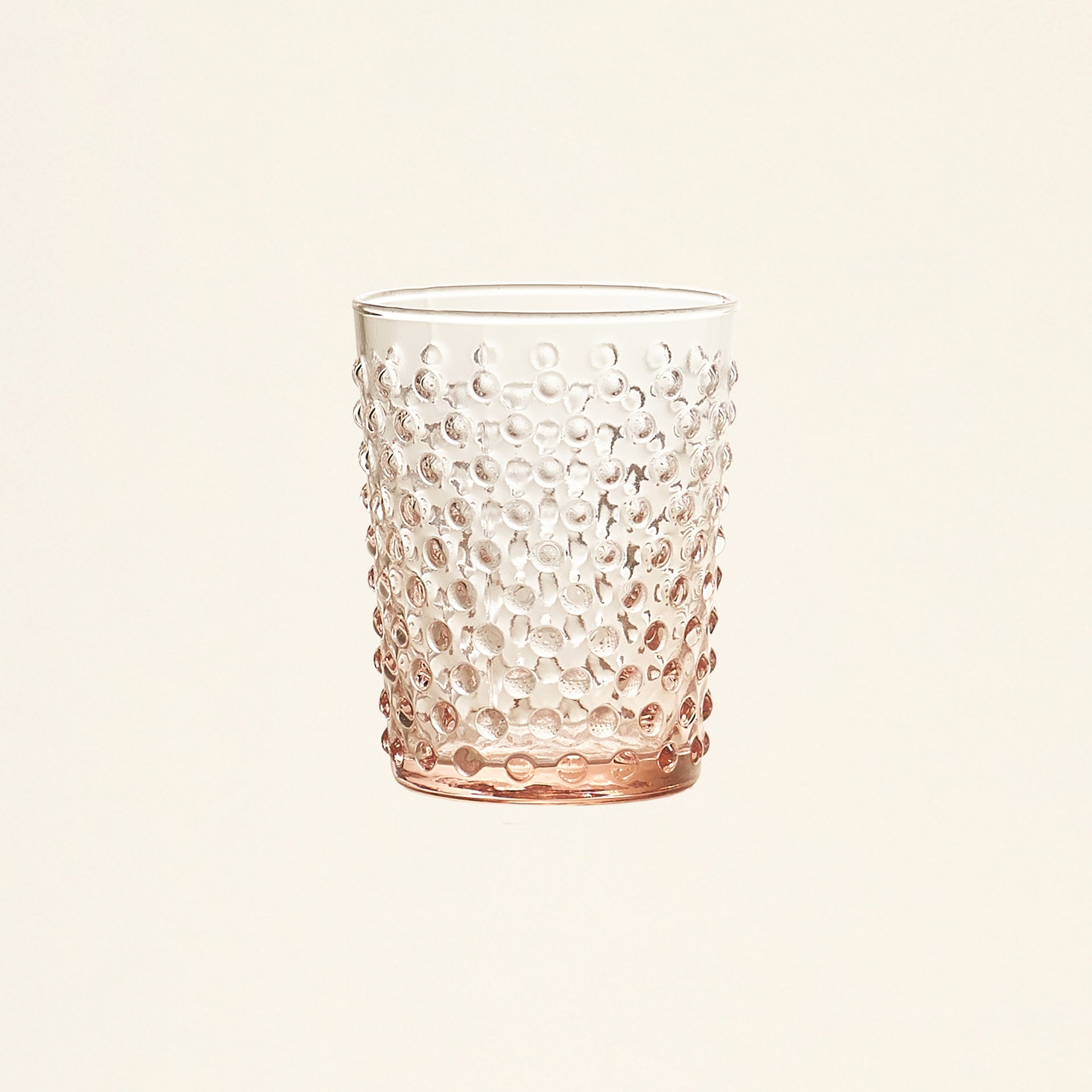 Pink Hand Blown Tumbler