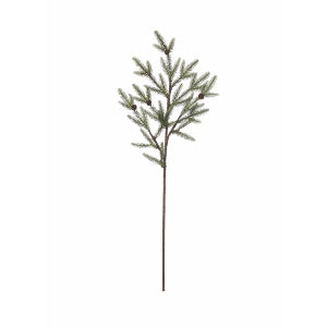 Faux Pine Branch with Pinecones