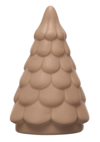 Taupe Stoneware Tree