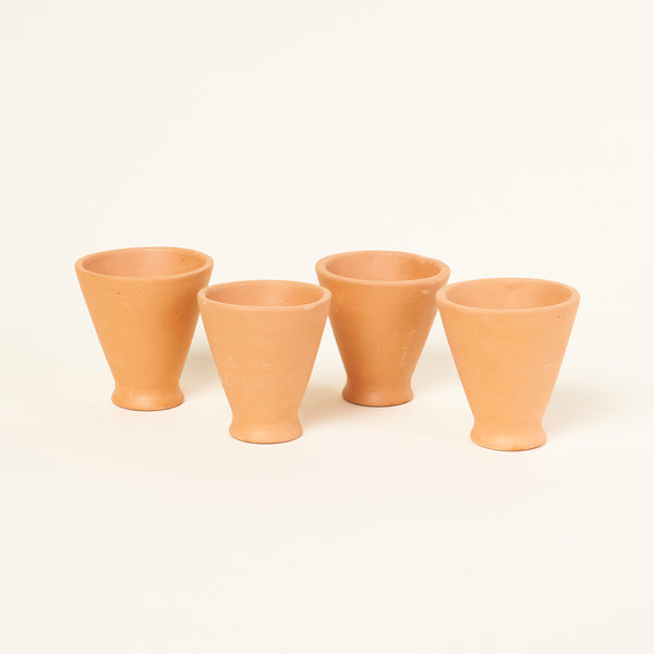 Small Terracotta Pot - Set of 4