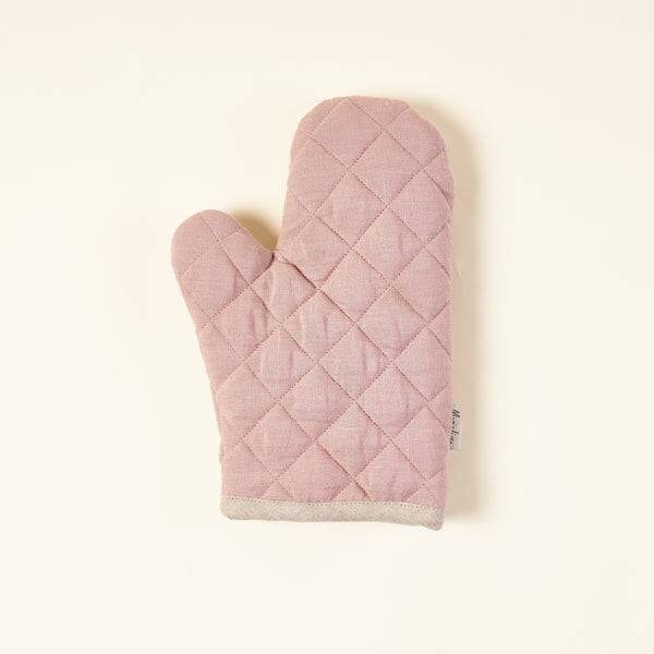 Stone-Washed Linen Oven Mitt