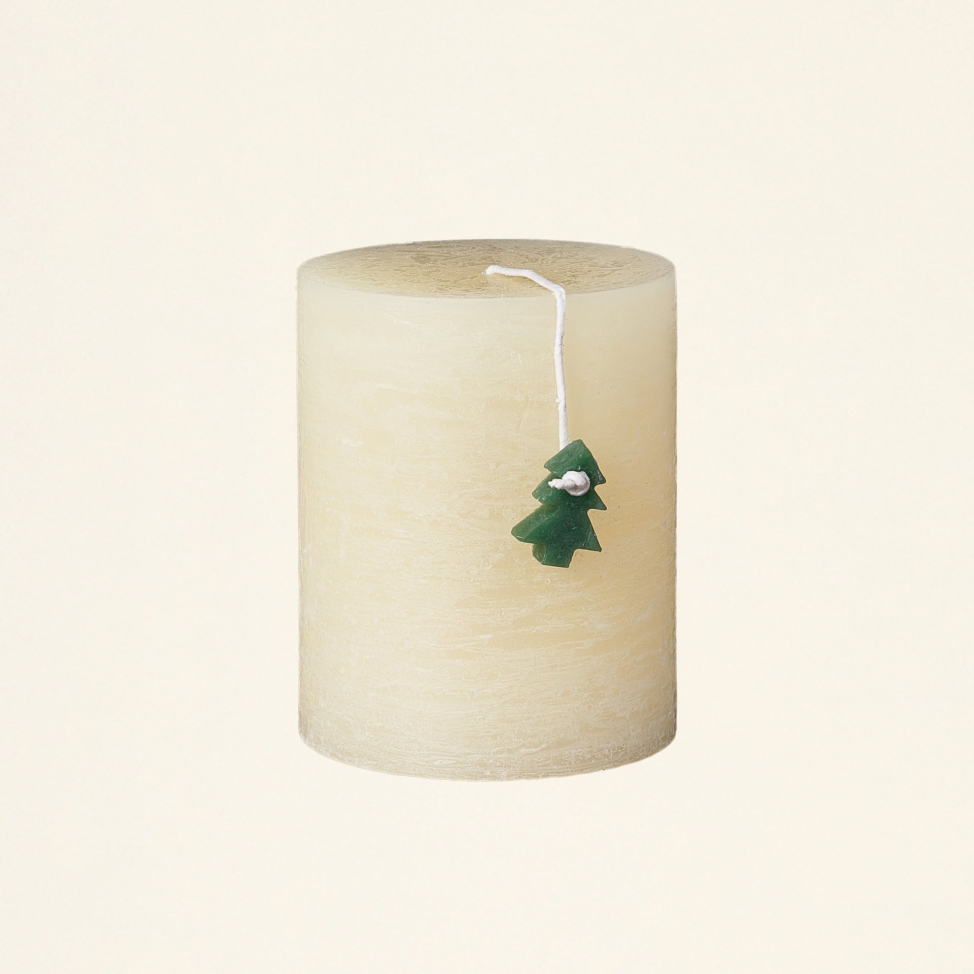 Tree Icon Pillar Candle