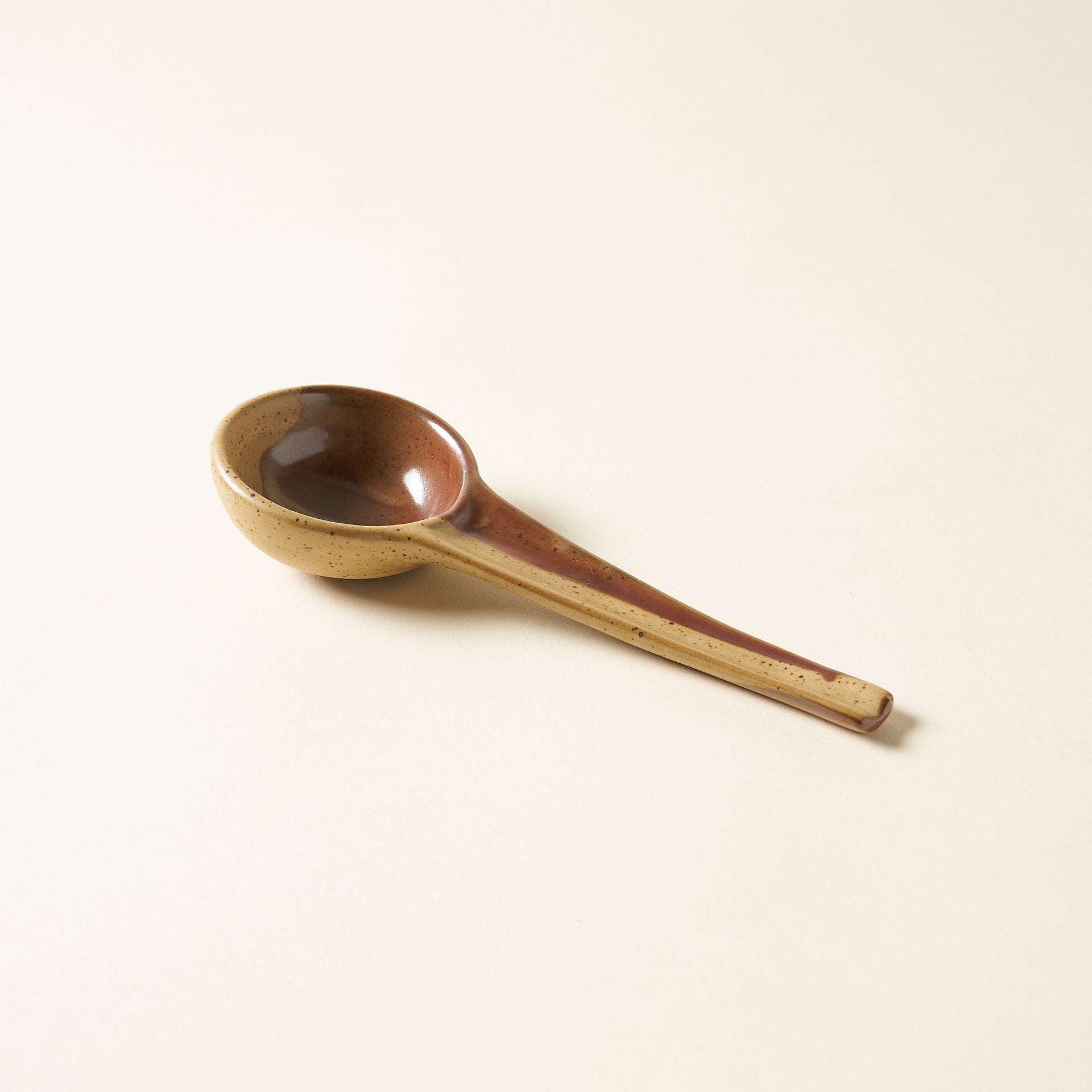 Two-Tone Stoneware Spoon